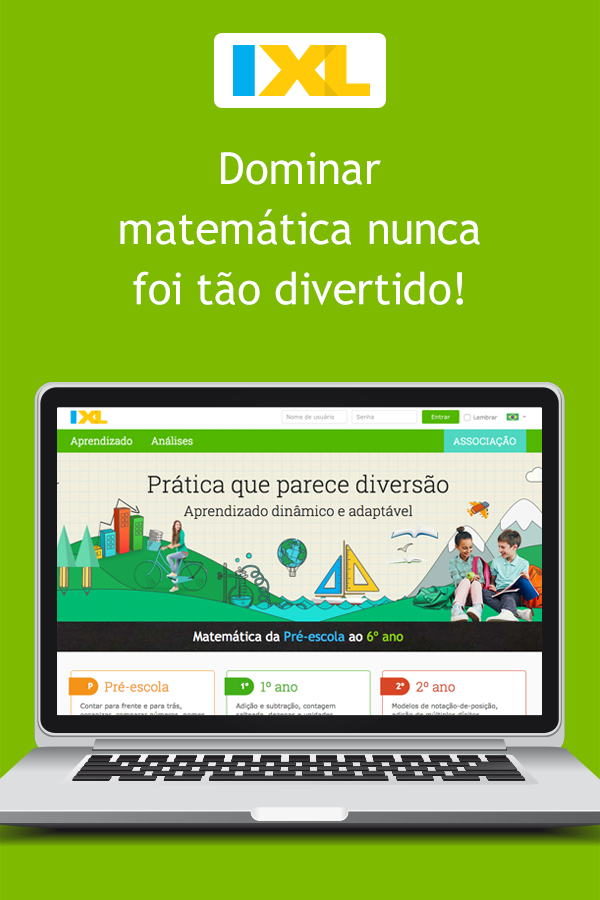 IXL Prática de matemática